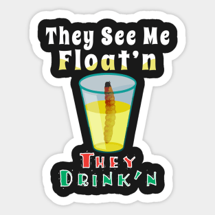 Cinco de Mayo They See Me Sticker